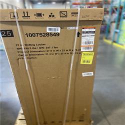 DALLAS LOCATION -  Tool Storage 27 in. W x 23 in. D Heavy Duty Matte Black 4-Shelf Rolling Side Tool Locker