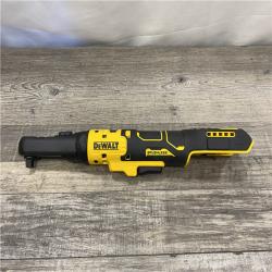 AS-IS DEWALT 20-Volt Maximum Lithium-Ion 3/8 in. and 1/2 in. Cordless Ratchet Kit