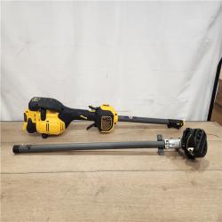 AS-IS- DEWALT FLEXVOLT 60V MAX 17 in. Cordless Battery Powered Attachment Capable Trimmer Kit