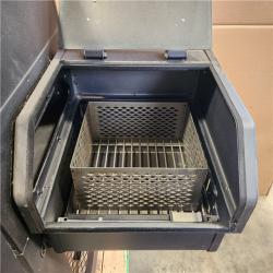 Phoenix AS-IS Nexgrill Oakford 1150 Reverse Flow Offset Smoker Charcoal Grill in Black