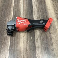 AS-IS Milwaukee  FUEL 18-Volt Lithium-Ion Brushless Cordless 4-1/2 in./6 in. Braking Grinder with Paddle Switch (Tool-Only)
