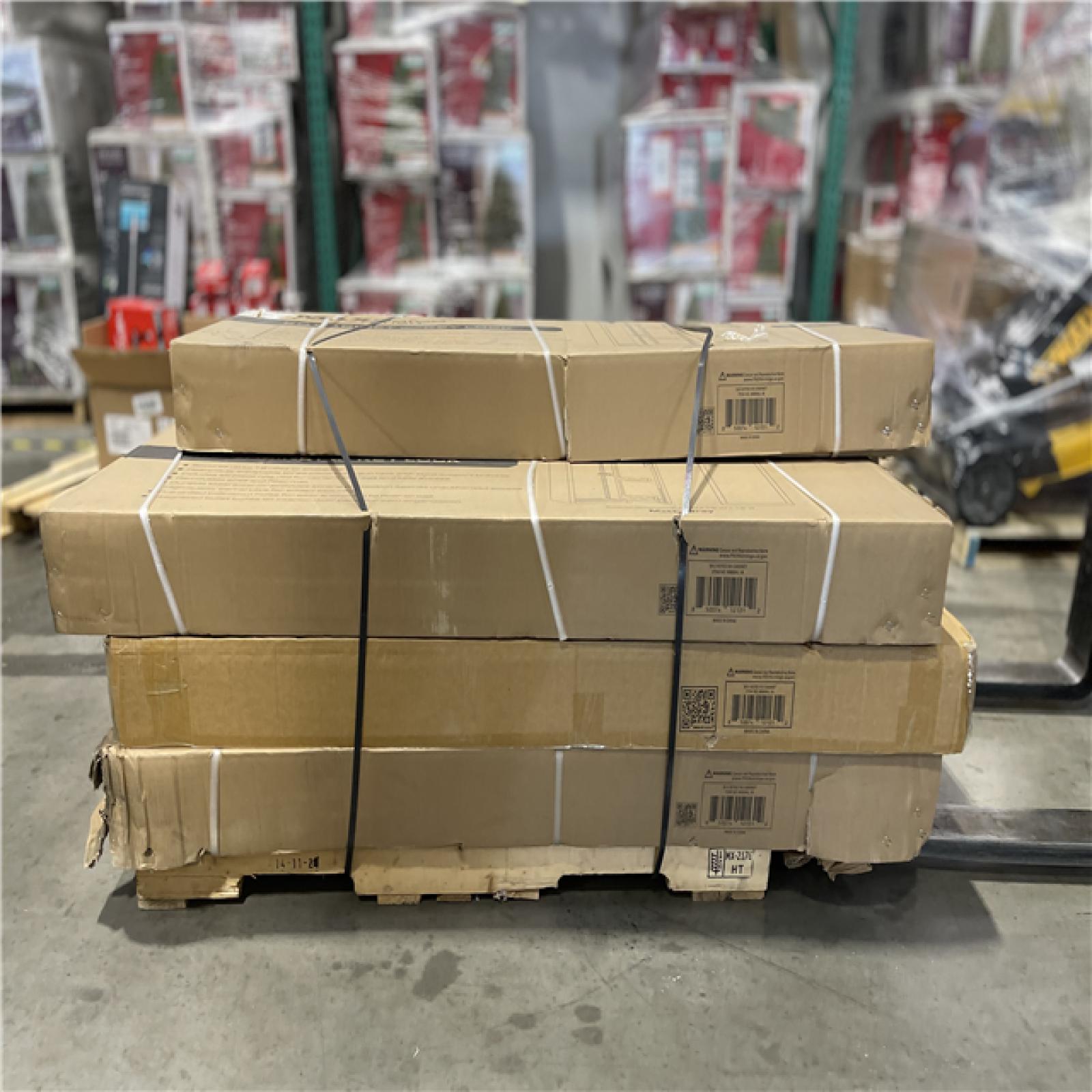 DALLAS LOCATION - MAXSafes 18 Gun KD Steel Cabinet with Key Lock Access in Matte Grey PALLET-(7 UNITS)