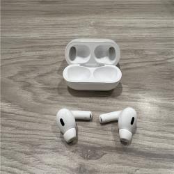 AS-IS Apple AirPods Pro (2nd Generation) with the USB-C MagSafe Charging Case