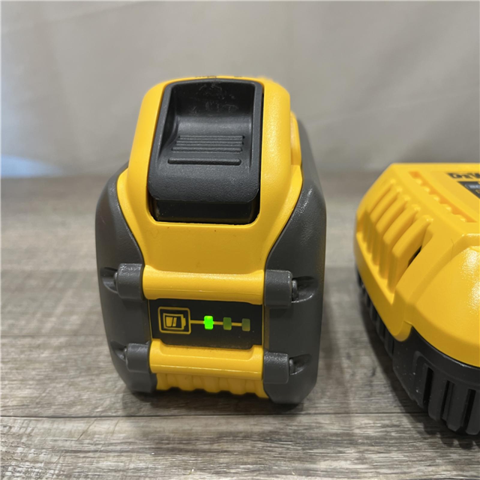 AS-IS DEWALT 20V/60V MAX FLEXVOLT Lithium-Ion 9.0Ah Battery and Charger Starter Kit