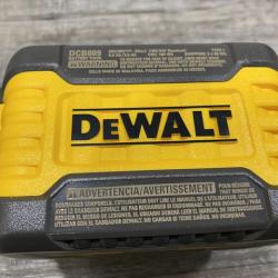 AS-IS DEWALT 20V/60V MAX FLEXVOLT Lithium-Ion 9.0Ah Battery and Charger Starter Kit
