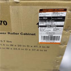 DALLAS LOCATION- AS-IS Husky Heavy-Duty 52 in. W x 20 in. D 9-Drawer Matte Blue Rolling Tool Cabinet