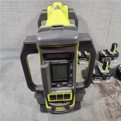 HOUSTON LOCATION - AS-IS RYOBI ONE+ 1800-Watt Power Station Battery Inverter Push Button Battery Generator/8-Port Charger with (4) 6.0 Ah Batteries