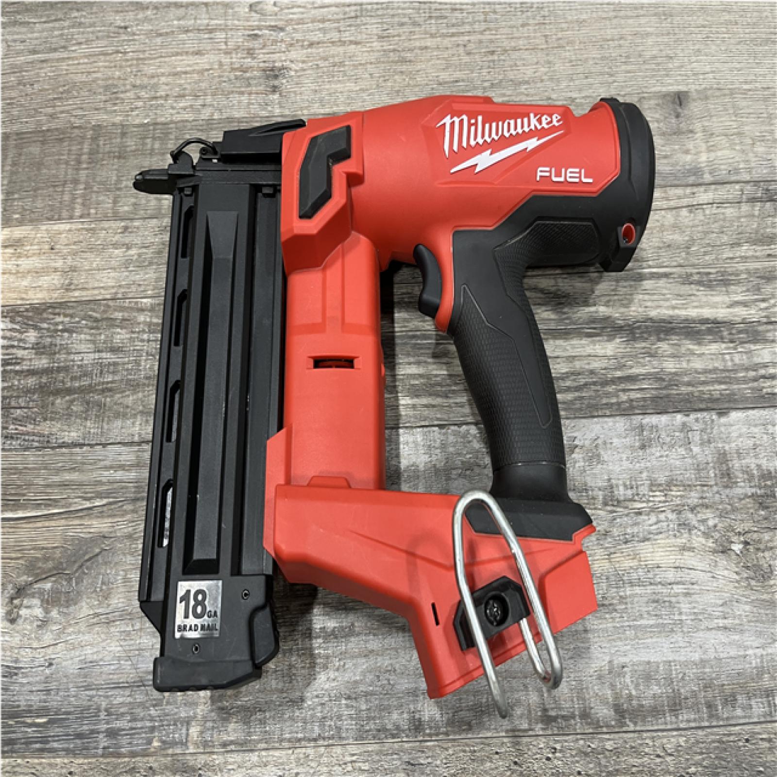 AS-IS Milwaukee FUEL 18-Volt Lithium-Ion Brushless Cordless Gen II 18-Gauge Brad Nailer (Tool-Only)