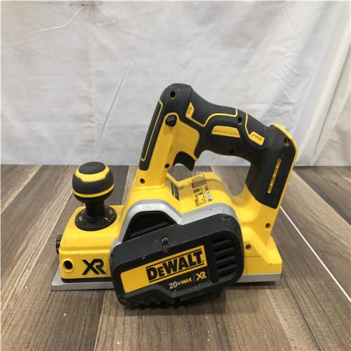 AS-IS DEWALT 20V MAX XR Cordless Brushless 3-1/4 in. Planer (Tool Only)