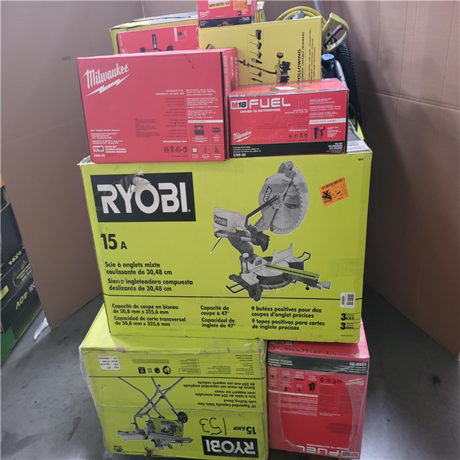 CALIFORNIA AS-IS TOOL PALLET