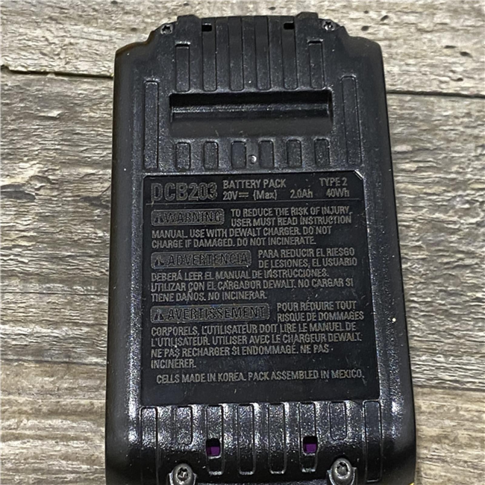 AS-IS DEWALT Atomic 20V Lithium-Ion Cordless Compact 1/2 in. Drill/Driver Kit