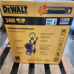 Phoenix NEW DEWALT 3400 PSI 2.5 GPM Gas Cold Water Pressure Washer with DeWalt 210 Engine