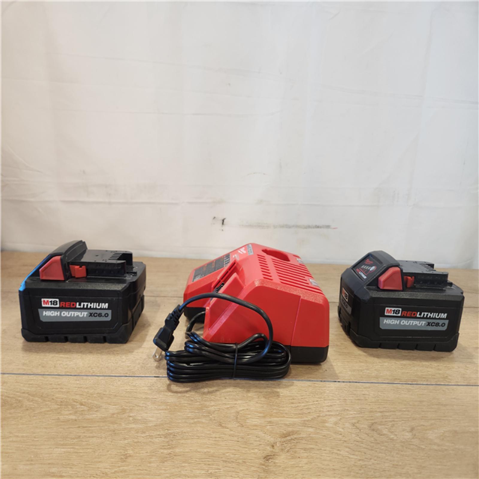 AS-IS- Milwaukee 18-Volt Lithium-Ion High Output Starter Kit