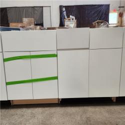 Phoenix Location AS-IS 8 Piece Kitchen Cabinets and Drawers Pallet (Side by Side 17' 3)