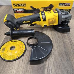 GOOD DEWALT 60V MAX Cordless Brushless 4.5 in. to 6 in. Small Angle Grinder with Kickback Brake (Tool Only)