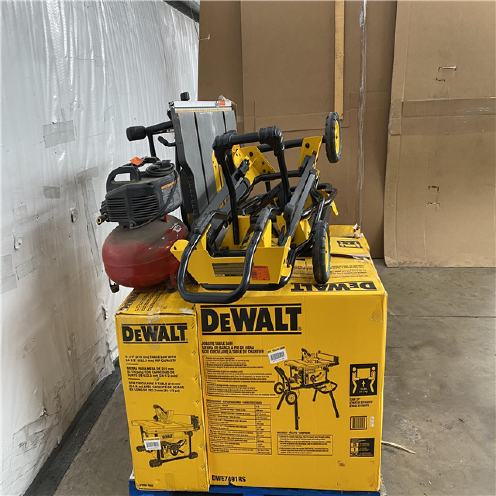 Houston Location AS IS - Tool Pallet