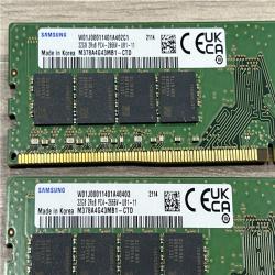 AS-IS Samsung 128GB(4x32GB) 2Rx8 PC4-2666V UDIMM Desktop Memory M378A4G43MB1-CTD
