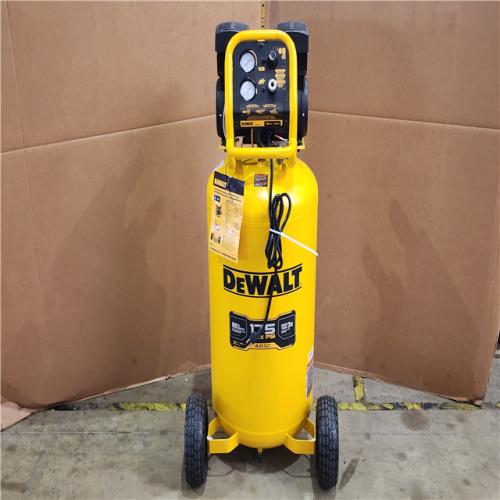 HOUSTON LOCATION - AS-IS DEWALT 26 Gal. 175 PSI Ultra Quiet Portable Electric Air Compressor