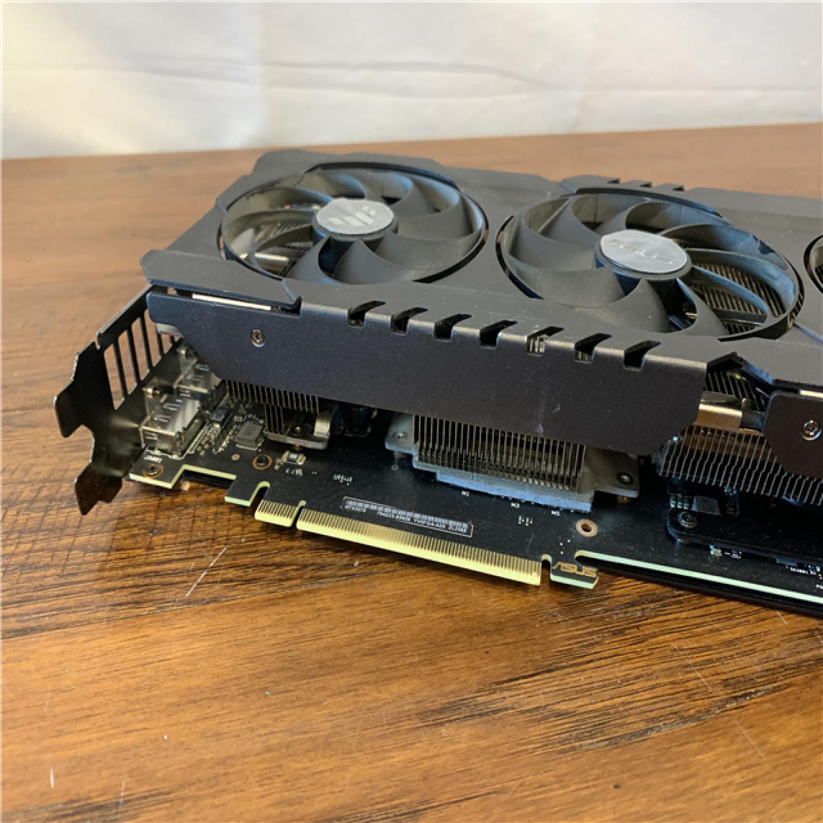 AS-IS ASUS TUF Gaming GeForce RTX 3070 8GB GDDR6 PCI Express 4.0 X16 Video Card TUF-RTX3070-O8G-V2-GAMING