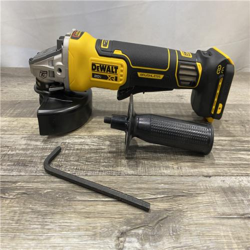 AS-IS DEWALT 20V XR Cordless 4-1/2. in. to 5 in. Variable Speed Angle Grinder (Tool Only)