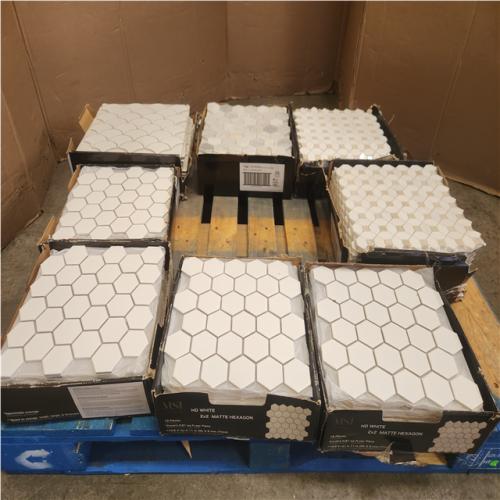 Phoenix AS-IS Mixed MSI Mosaic Floor and Wall Tile Pallet (8-Boxes)