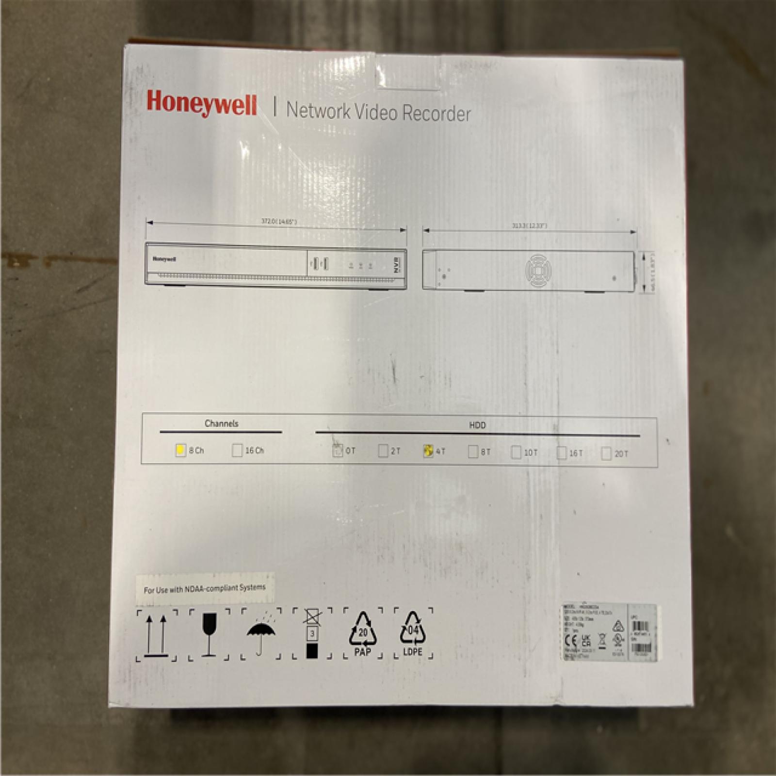 NEW! - Honeywell HN35160210C 35 Series 4K 16-Channel MAXPRO Cloud Ready Embedded NVR, 2HD, NDAA Compliant, 10TB HDD
