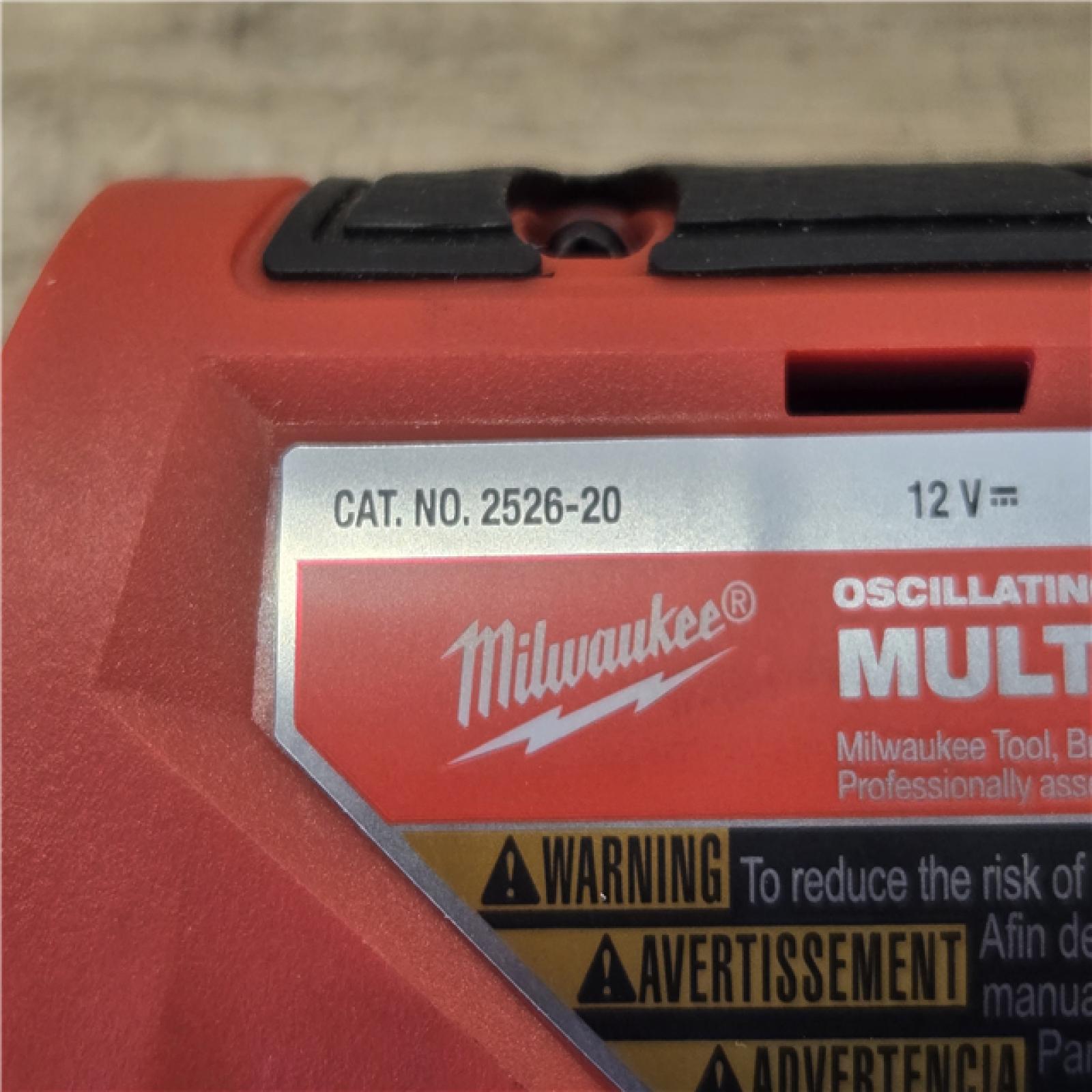 AS-IS Milwaukee FUEL 12V Cordless Oscillating Multi-Tool (Tool-Only)