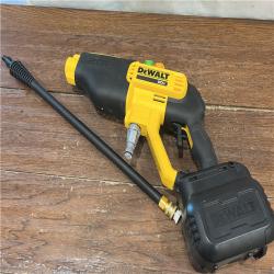 AS-IS Dewalt 20V 550 PSI  1 GPM Cordless Power Cleaner W/ 4 Nozzles Tool-Only DCPW550B