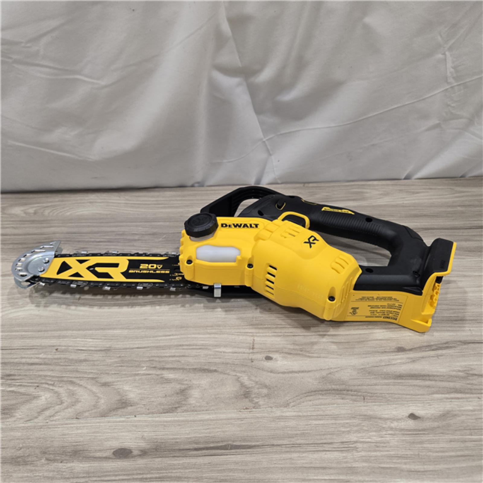 AS-IS DeWalt 20V MAX 8 in.  Cordless Battery Powered Pruning Chainsaw (Tool Only)
