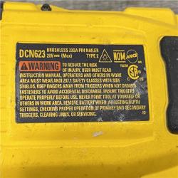 AS-IS DEWALT ATOMIC 20V MAX Lithium Ion Cordless 23 Gauge Pin Nailer Kit