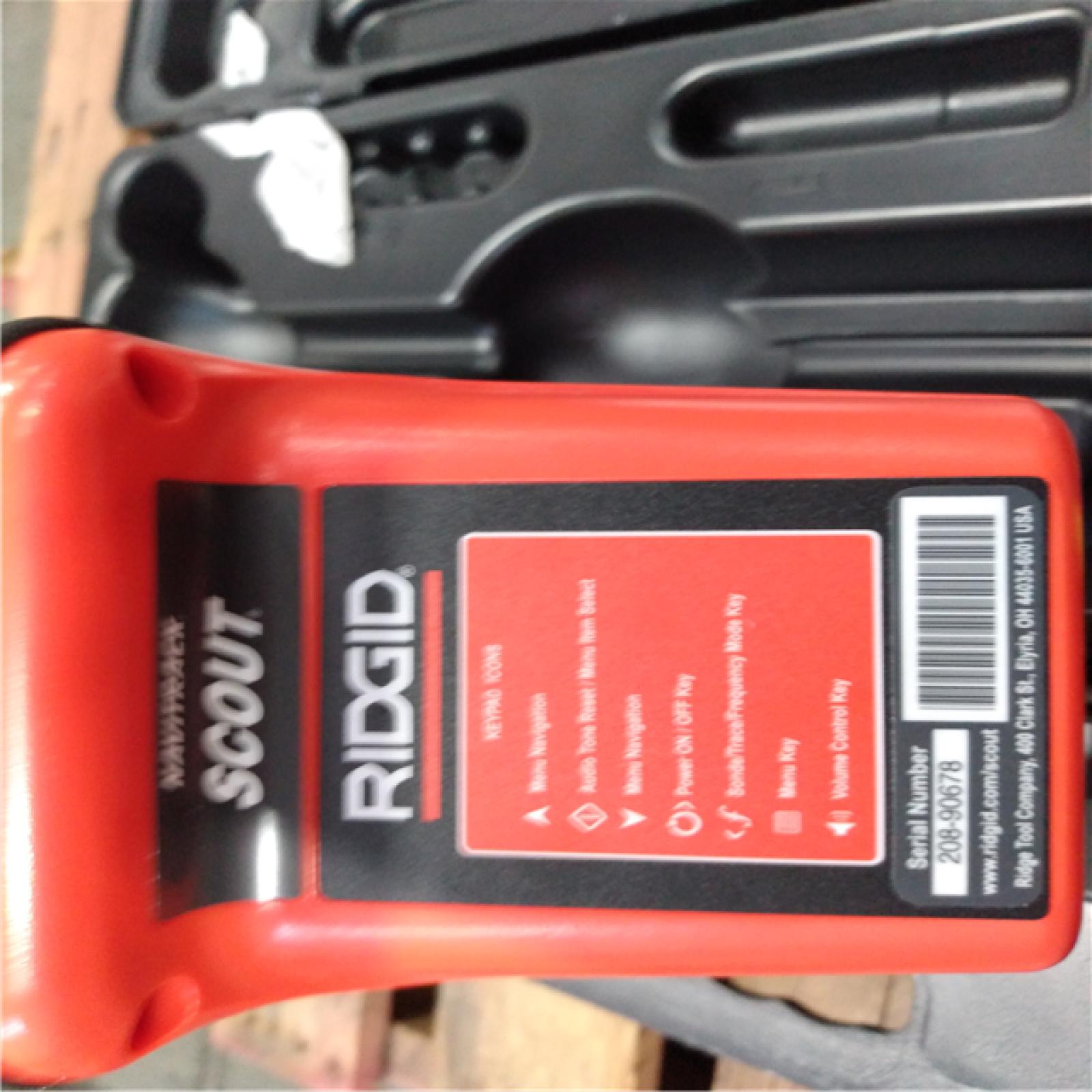 CALIFORNIA AS-IS RIDGID NAVITRACK SCOUT