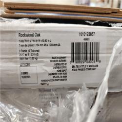 Phoenix Location TrafficMaster Rockwood Oak 7 mm T x 7.64 in. W Laminate Wood Flooring (483 sqft 20 case)