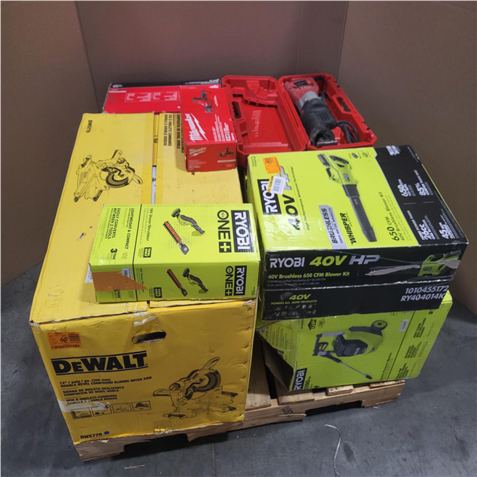 CALIFORNIA AS-IS TOOL PALLET