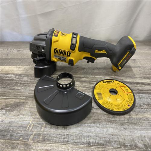 AS-IS DEWALT 60V MAX Cordless Brushless 4.5 in. to 6 in. Small Angle Grinder with Kickback Brake (Tool Only)