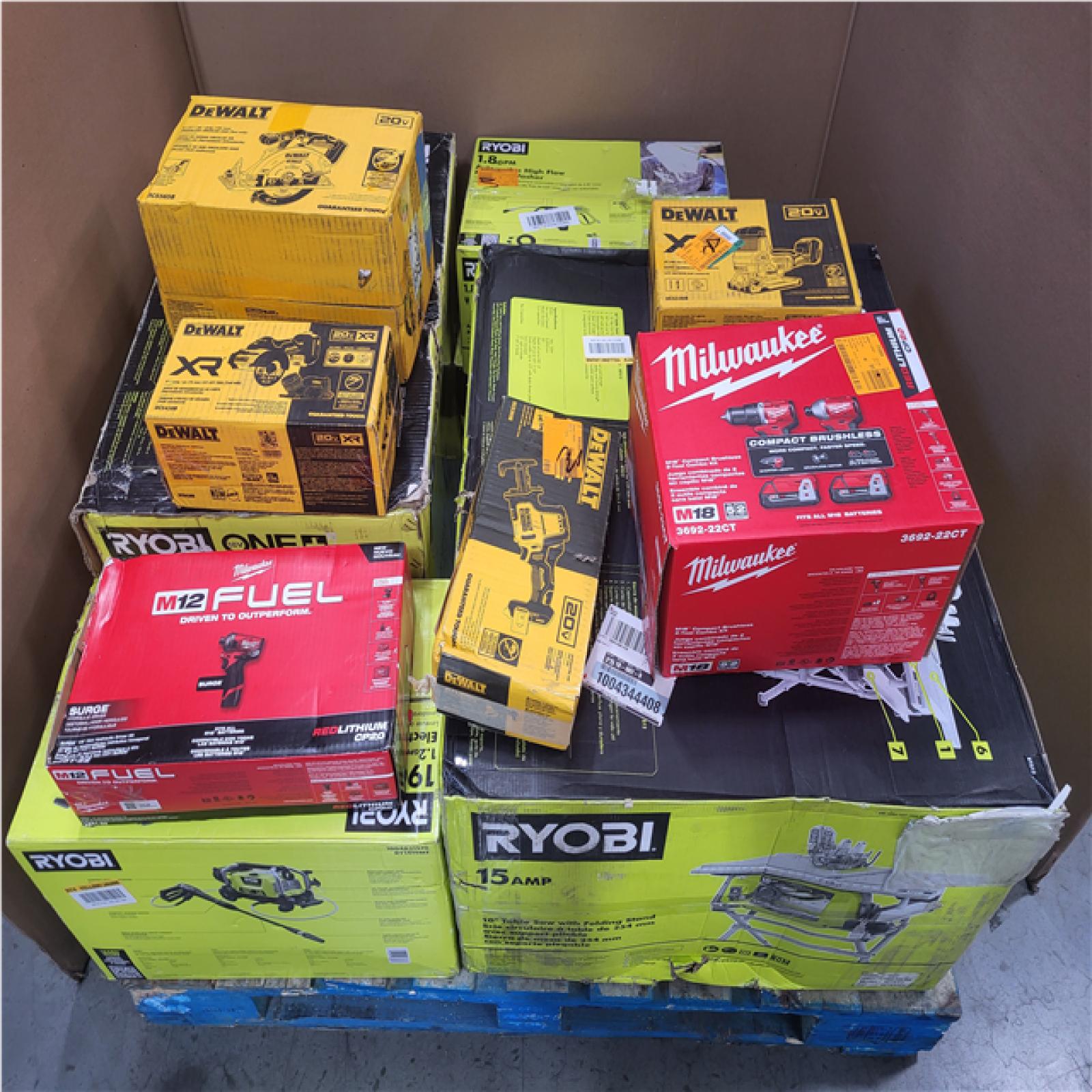 CALIFORNIA AS-IS TOOL PALLET
