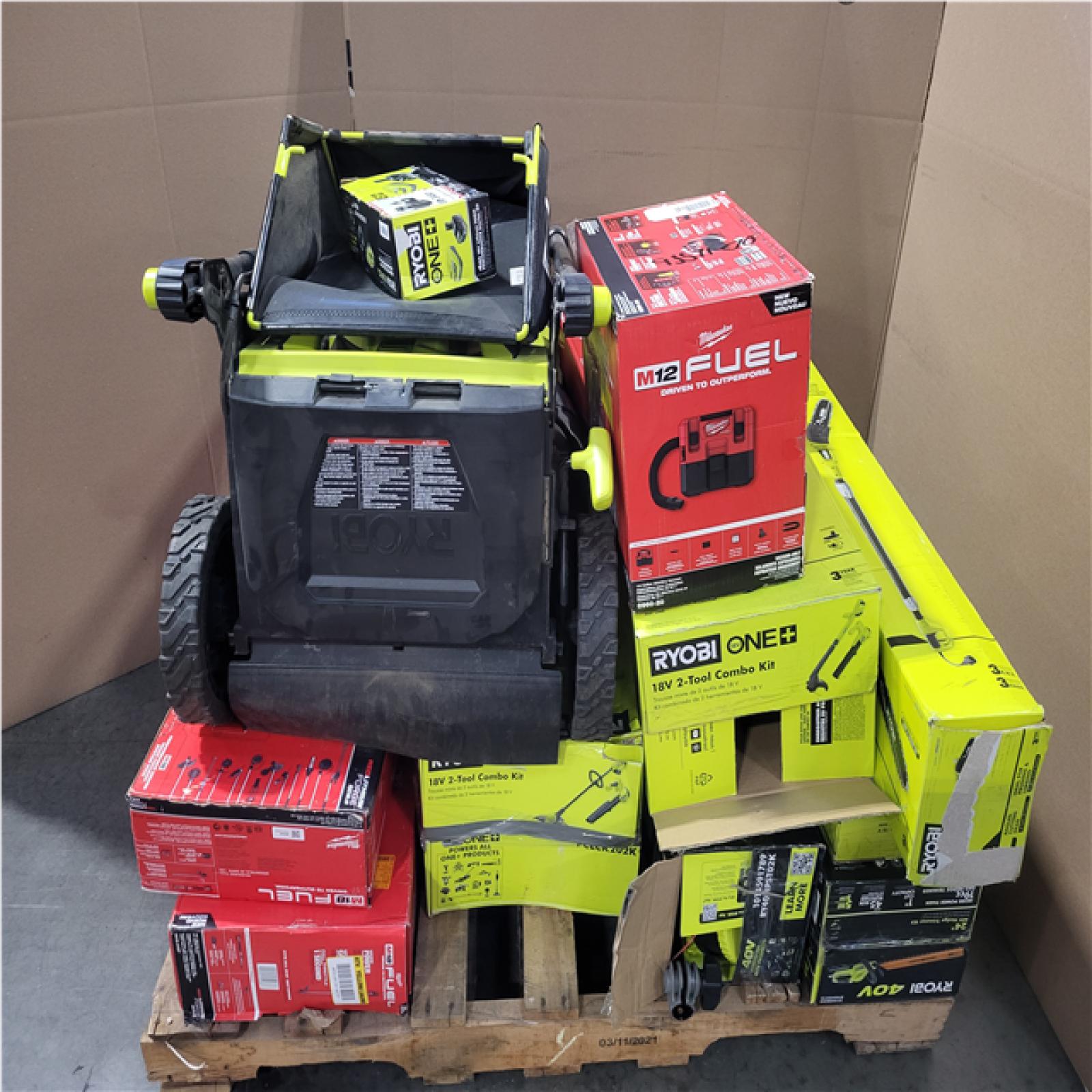 CALIFORNIA AS-IS TOOL PALLET