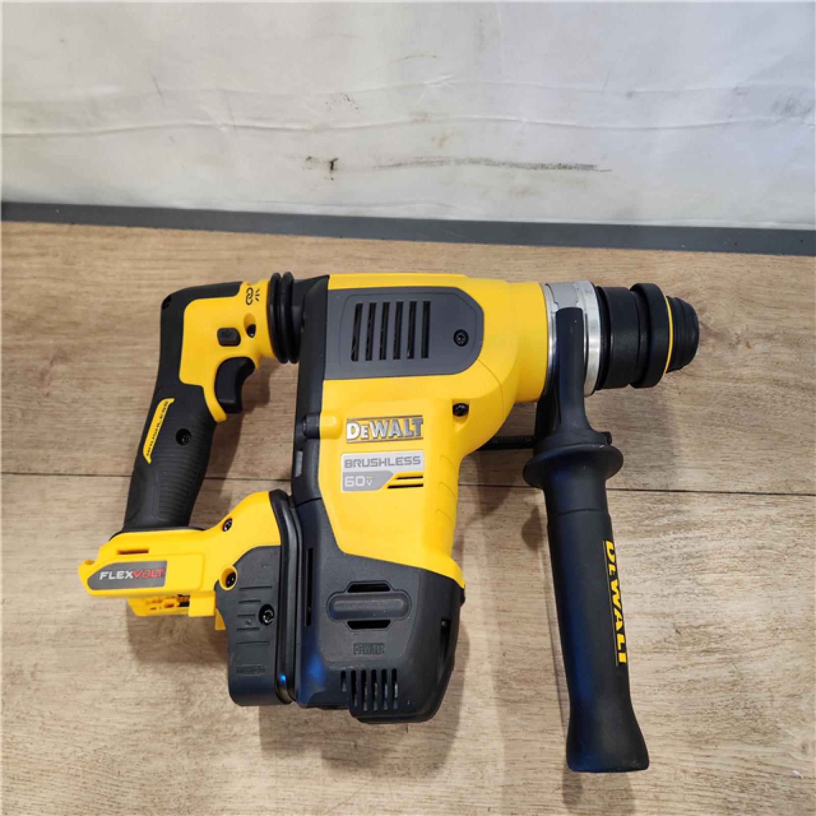 AS-IS- DeWalt 60V MAX 1-1/4 in. Brushless Cordless SDS PLUS Rotary Hammer (Tool Only)