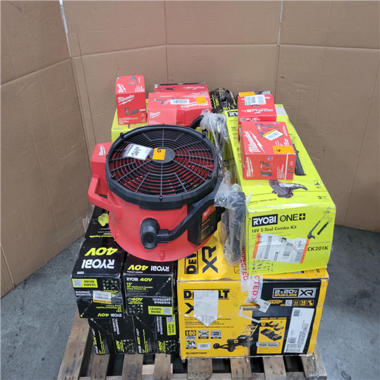 CALIFORNIA AS-IS TOOL PALLET