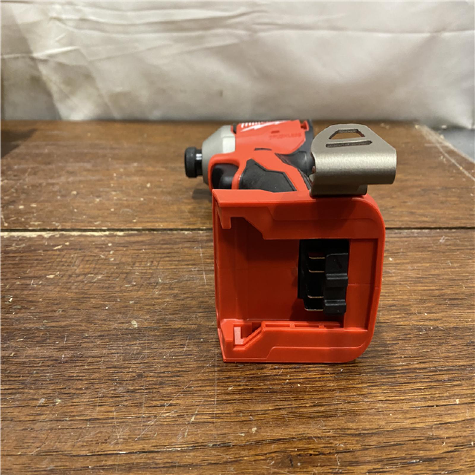 AS-IS Milwaukee M18 Compact Brushless 1/4  Hex Impact Driver Kit