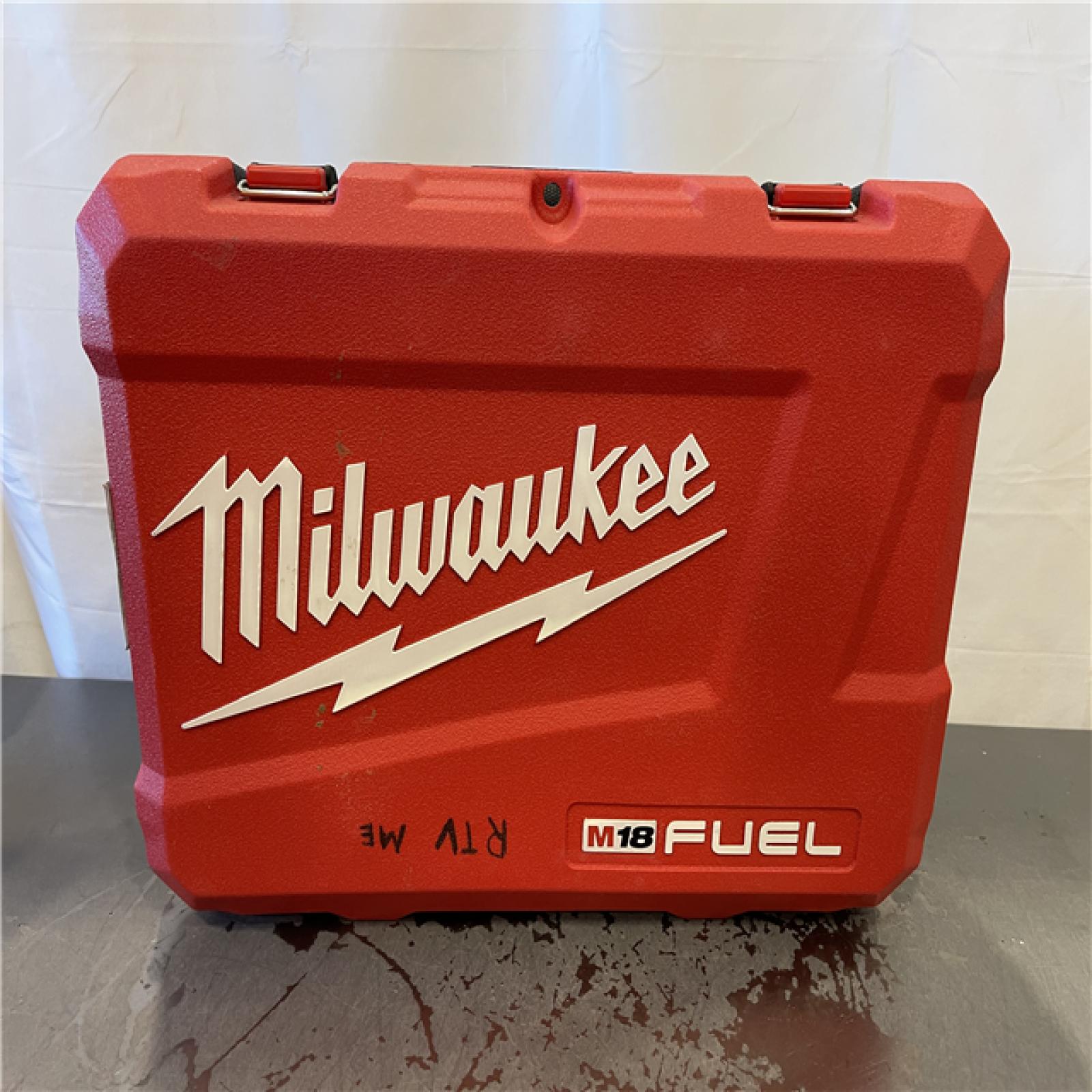 AS-IS - Milwaukee M18 FUEL 18V Lithium-Ion Brushless Cordless Hammer Drill and Impact Driver Combo Kit