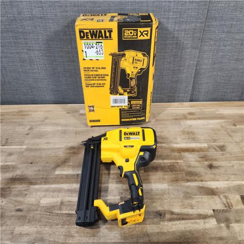 HOUSTON LOCATION - AS-IS DeWalt 20V MAX XR Lithium-Ion Electric Cordless 18-Gauge Brad Nailer (Tool Only)