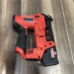AS-IS Milwaukee FUEL 12-Volt Lithium-Ion Brushless Cordless 18-Gauge 1-1/2 in. Compact Brad Nailer (Tool Only)