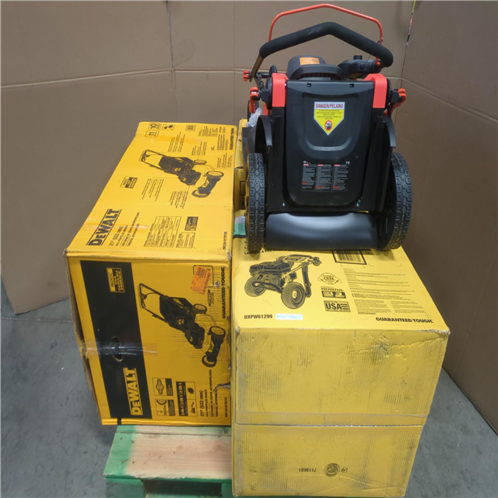 CALIFORNIA AS-IS OUTDOOR POWER EQUIPMENT
