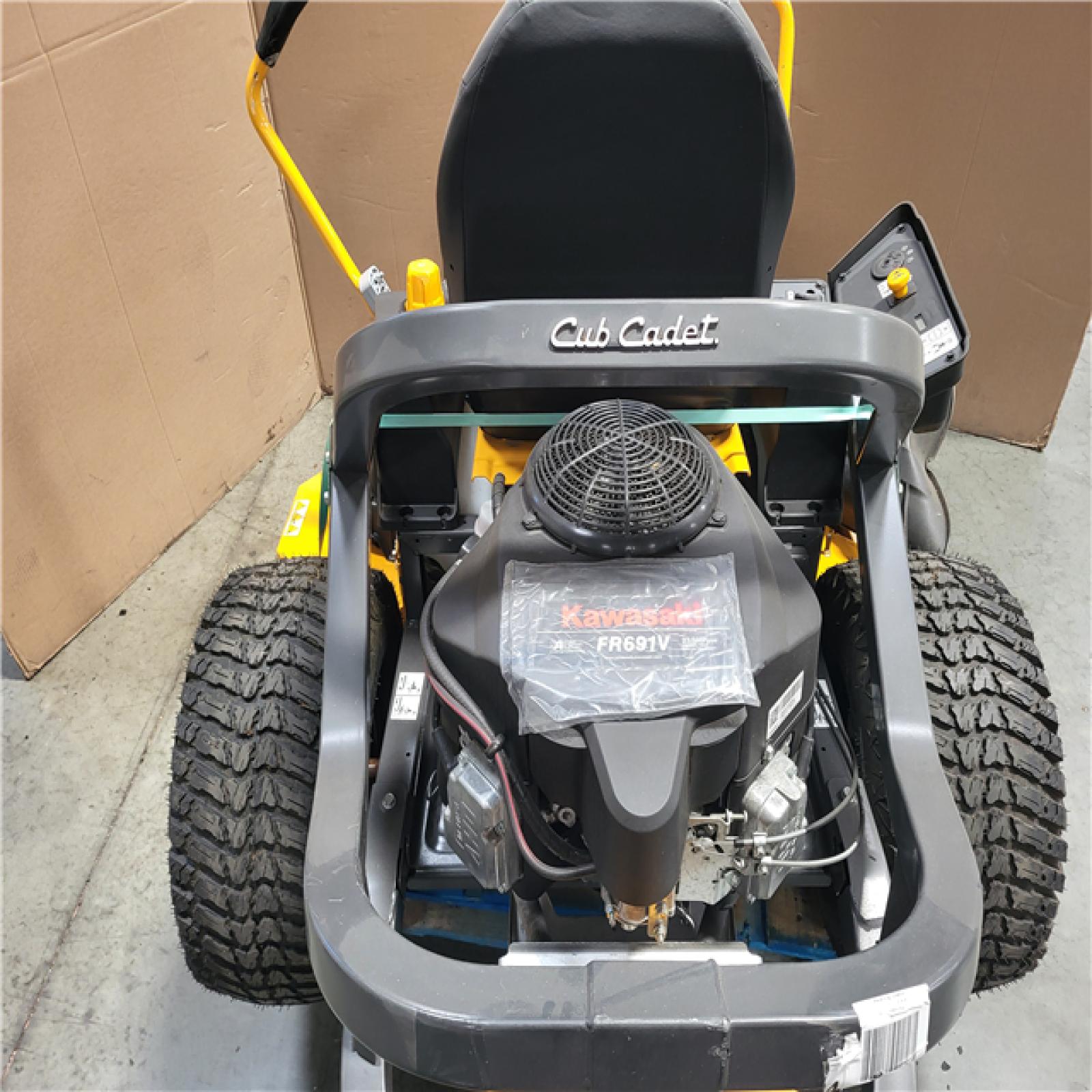 CALIFORNIA AS-IS CUB CADET ULTIMA Z2 50 IN. 23HP ZERO TURN MOWER AND 50/54