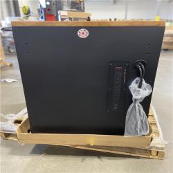 DALLAS LOCATION - Husky 52 in. W x 25 in. D Heavy Duty 9-Drawer Mobile Workbench Cabinet with Adjustable-Height Hardwood Top in Matte Black