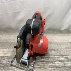 AS-IS Milwaukee FUEL 18V Lithium-Ion Brushless Cordless Metal Cutting 5-3/8 in. Circular Saw (Tool-Only)