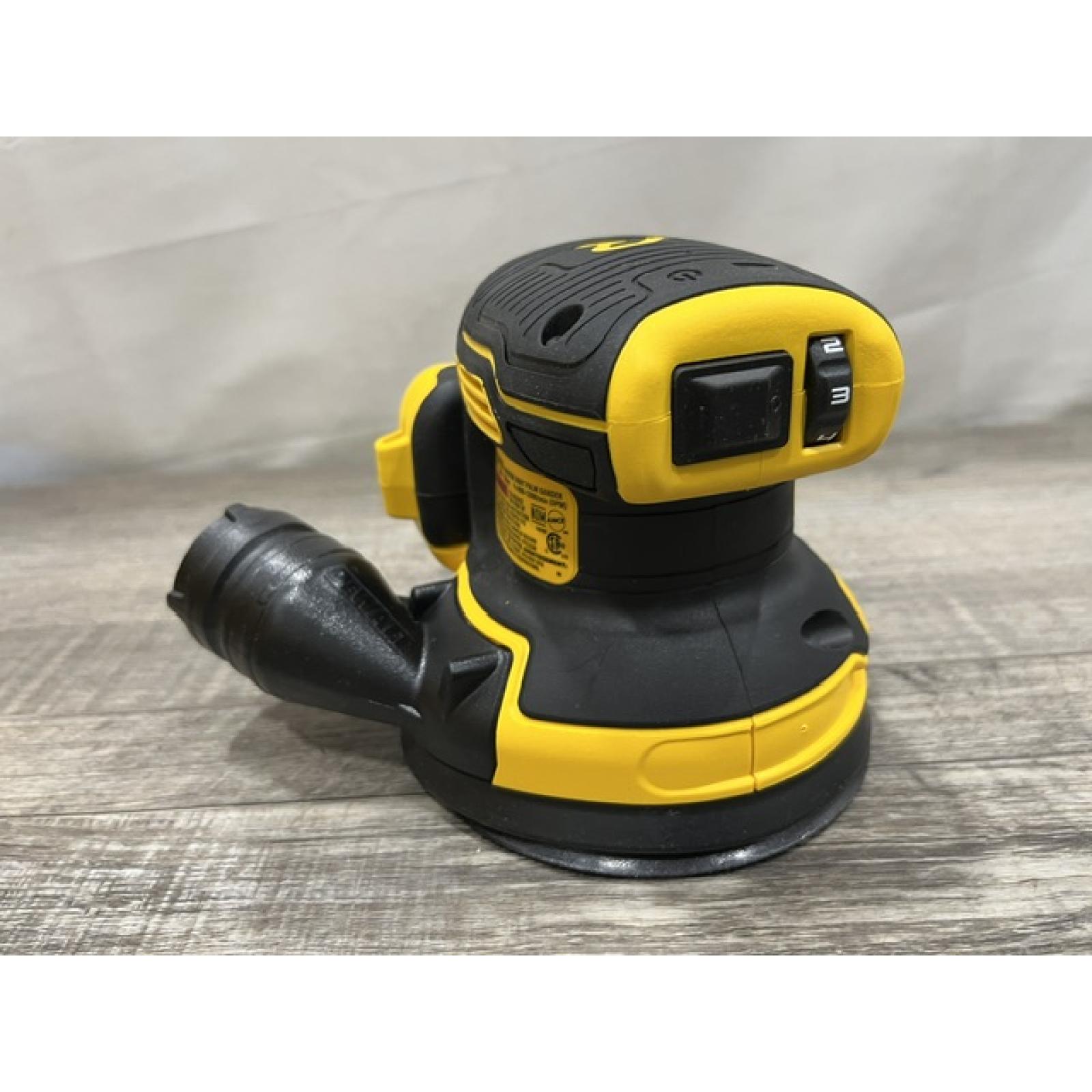 AS-IS DEWALT 20V MAX XR Cordless Brushless 5 in. Random Orbital Sander (Tool Only)