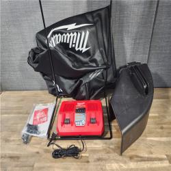 HOUSTON LOCATION - AS-IS Milwaukee M18 FUEL Brushless Cordless 21 in. Walk Behind Dual Battery Self-Propelled Mower Kit W/ CHARGER