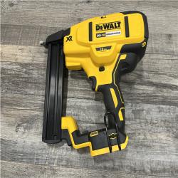 AS-IS DEWALT Cordless 18-Gauge Narrow Crown Stapler (Tool Only)