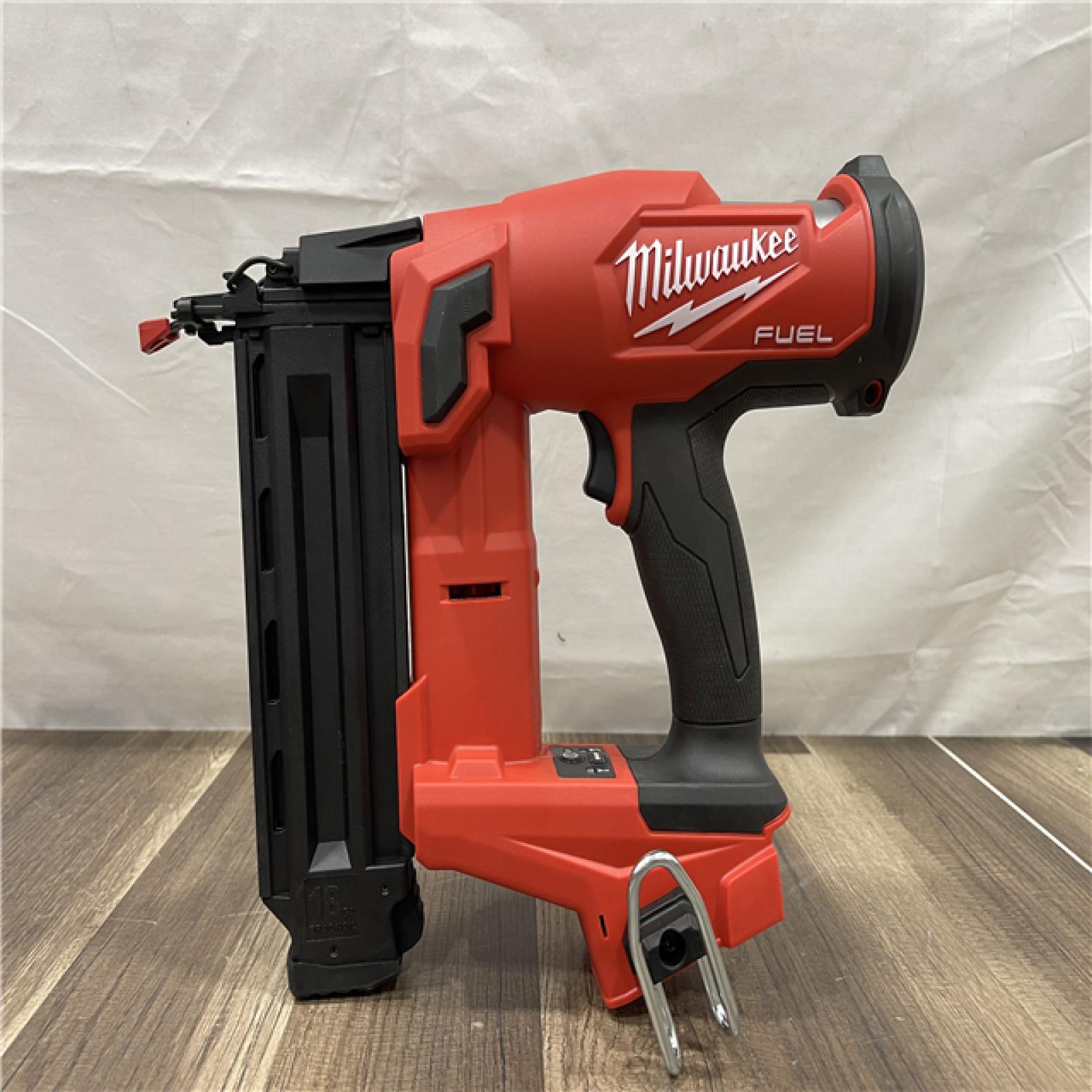 AS-IS Milwaukee M18 FUEL 18-Volt Lithium-Ion Brushless Cordless Gen II 18-Gauge Brad Nailer (Tool-Only)